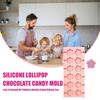 Food Grade Silicone Lollipop Molds Creative Cute Animal Flower Design Candy Mold Suitable for Baking Delicious Food