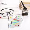 Thank You Home Decoration Puzzle Acrylic Teacher Appreciation Gift Office Desktop Graduation Colorful Letter Jigsaw Ornament Season Thanksgiving