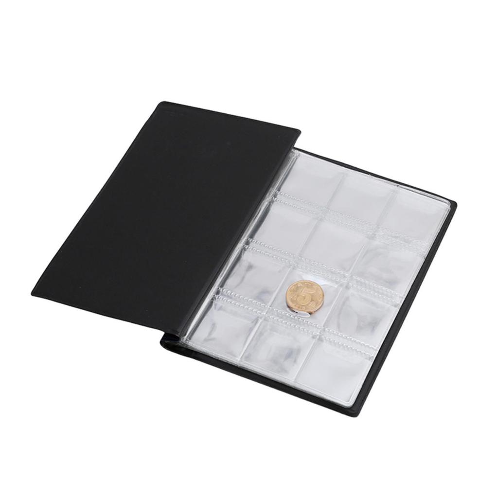 Coin Holder Collector Albums Mini Penny Storage Bag Collecting Money Organizer 120 Pockets Coins Collection Commemorative Album Book