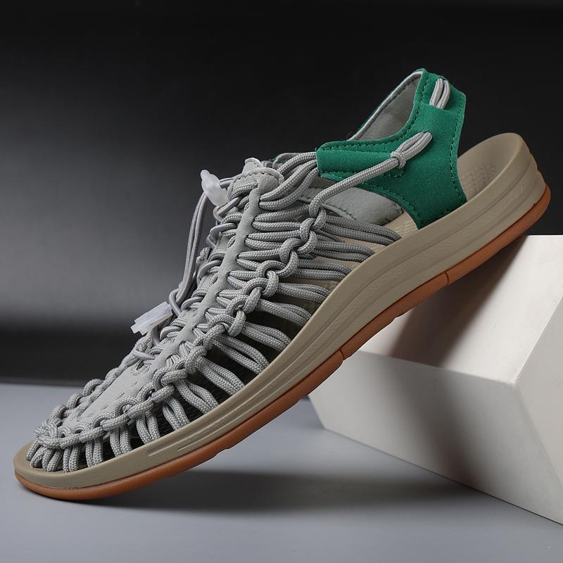 Fashion Fashion Leisure Summer Men Sandals Holiday Beach Shoes for Man Lightweight Wading Aqua Shoes New Outdoor Casual Sandaly Sneakers