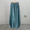 Women's Hemp Tie-Dye Distressed Lantern Pants: Cotton & Linen Zen Meditation Wear 26