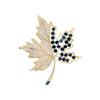 High-end Niche Temperament, Design Sense, Male and Female British Temperament, Maple Leaf Brooch, Blazer, Corsage Accessories