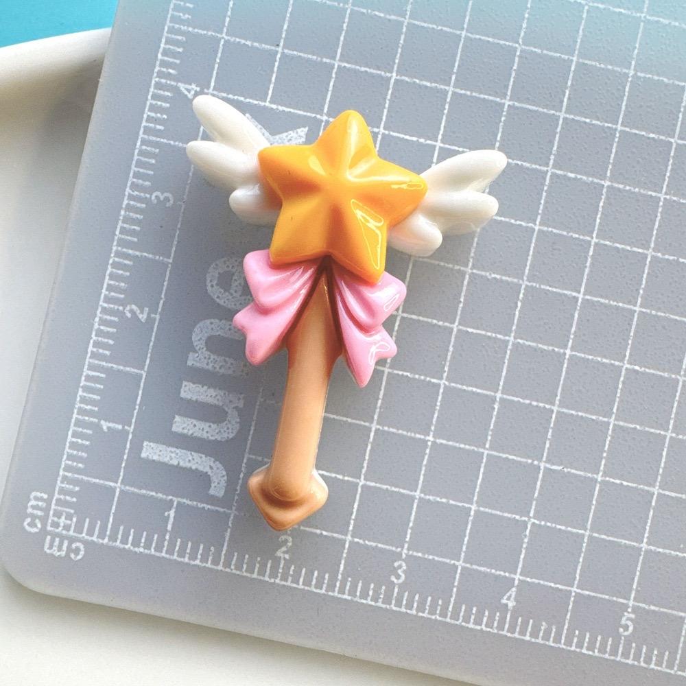 10Pcs New Cute Cartoon Unicorn, Rainbow, Ice Cream Series Flat Back Resin Cabochons Scrapbooking DIY Jewelry Craft Decoration
