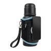Durable Fabric Water Bottle Cover For Exercise Highlighting Storage Space And Headphone Area Flexible Textile Single Size B03E