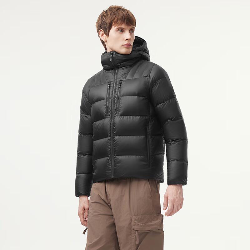 Tanboer Men's Hooded Urban Outdoor Puffer Jacket 560377A