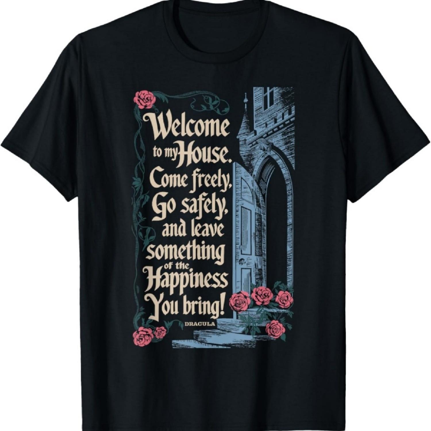 Дракула Ужасы Брэм Стокер Вампир Футболка S