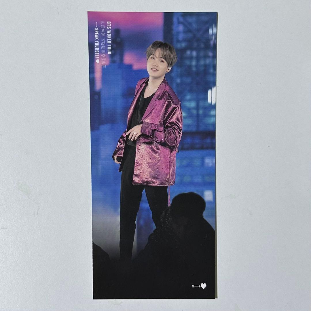 

[Б/У] BTS Bangtan Boys SUGA Юнги Закладка Сан-Паулу