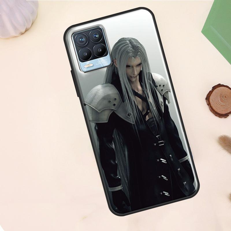 Final Fantasy Sephiroth Case For Realme C63 C61 C65 C67 C75 C55 C51 C53 C35 C71 11 12 13 14 15 Pro Plus GT6 GT7 Pro