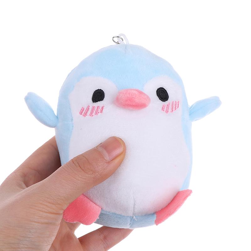 Lovely 12CM Penguin Stuffed Plush Toy Baby Kid's Gift Key Chain Plush Toy Doll