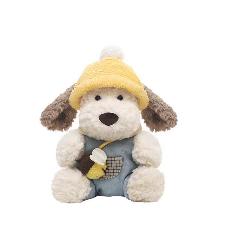 

Rubi Dog Plush Toy Cute Sitting Dog Doll With Pp Cotton For Kids Bedroom Decor 32cm