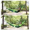 Camping Hammock 270x140cm Nylon Outdoor Portable Garden Yard Patio Leisure Parachute Hammock Swing Travel Easy
