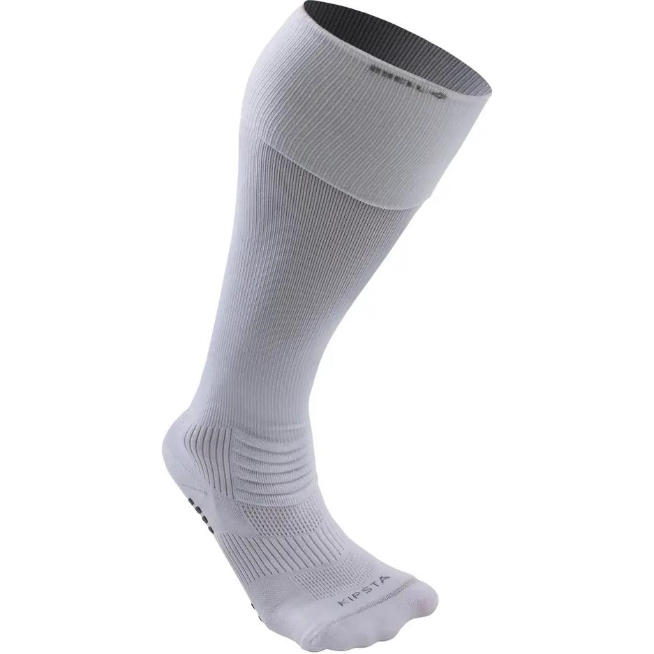 DECATHLON Slim Breathable Comfortable High Socks Unisex White