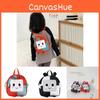 Durable And Breathable Nylon Toddler Backpack With Charming Animal Patterns For Daily Adventures