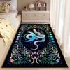 Mystical Snake Moon Carpet Suitable As a Non-slip Mat for the Living Room or Bedroom Sofa