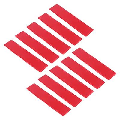 Acogedor Tennis Court Marker Kit, Durable Court Line Marker Kit for Pickleball and Basketball Courts (Red)