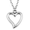 Peach Heart Love Letter Tags Pendant Antique Bronze Silver Metal Boys Collar Necklace Best Seller Gift