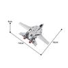 Air Force F14 Panda Fighter Model Bricks Aircraft Plane Aviation Creative War Military Building Blocks Toys for Kids Birthday