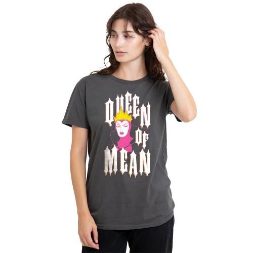 Disney Villains Unisex Adult Queen Of Mean T-Shirt