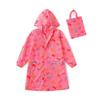 Japanese Style Lightweight Quick-Drying Breathable Kids Raincoat Rainproof Kindergarten Boys and Girls Waterproof Poncho Primary School Student