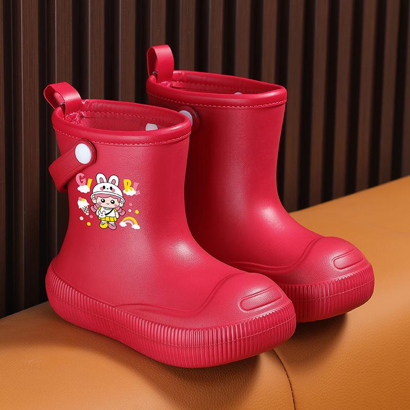Non-slip Waterproof Rain Boots for Kids - Cute and Durable for Toddlers, Babies, and Children