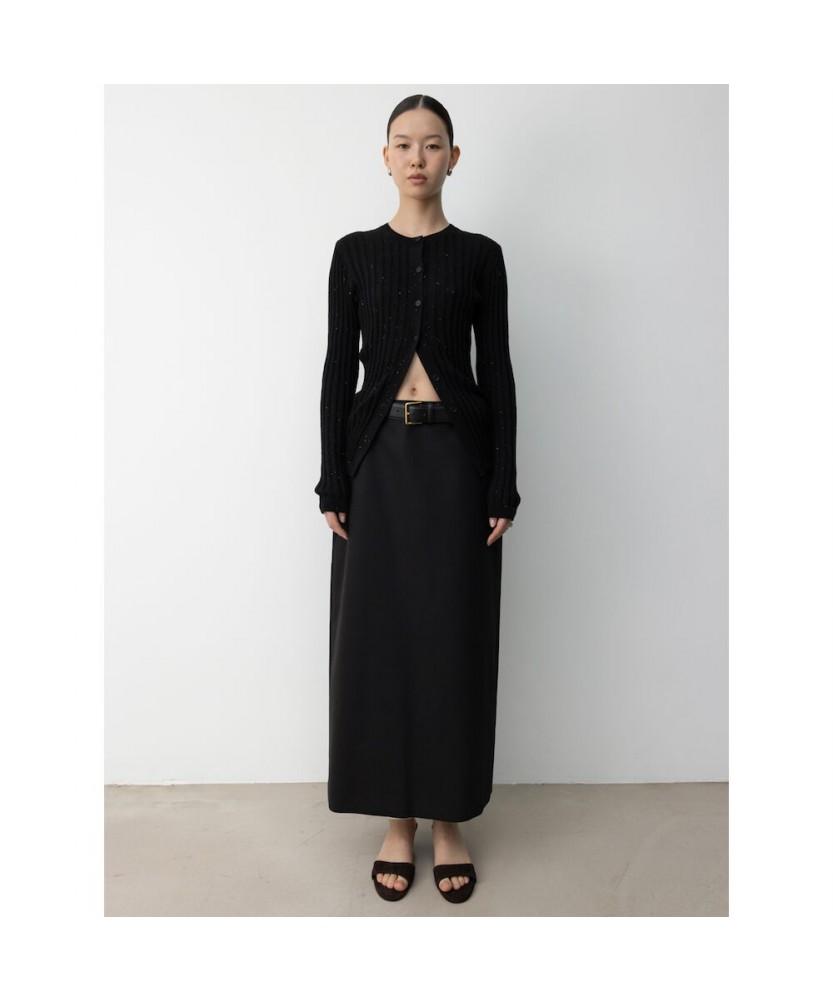 Diaepeocheo Troia H Line Skirt Black (Ta6127A045)