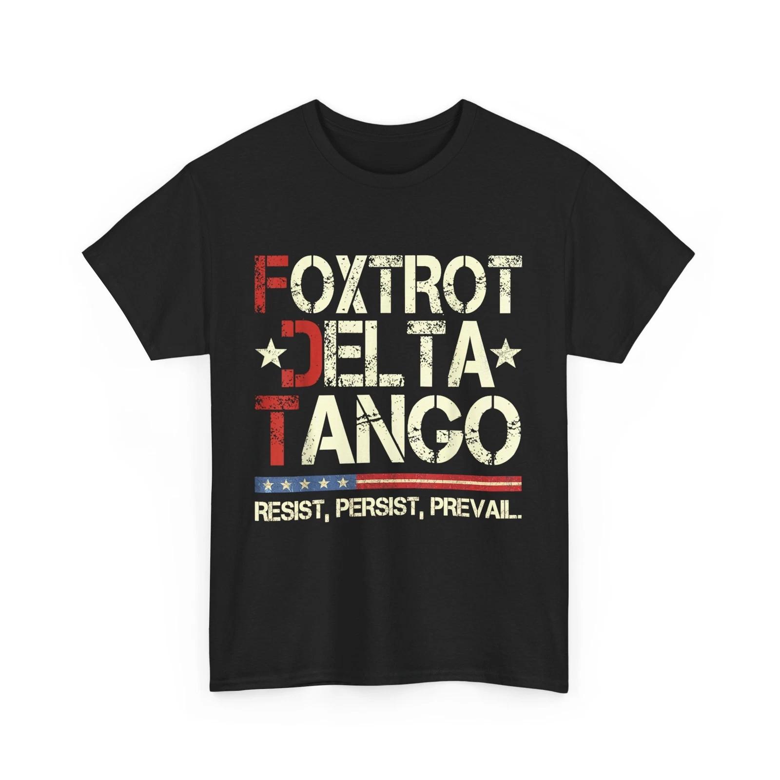 

Foxtrots Deltas Tangos Women Men Funny Vintage T shirt 4XL