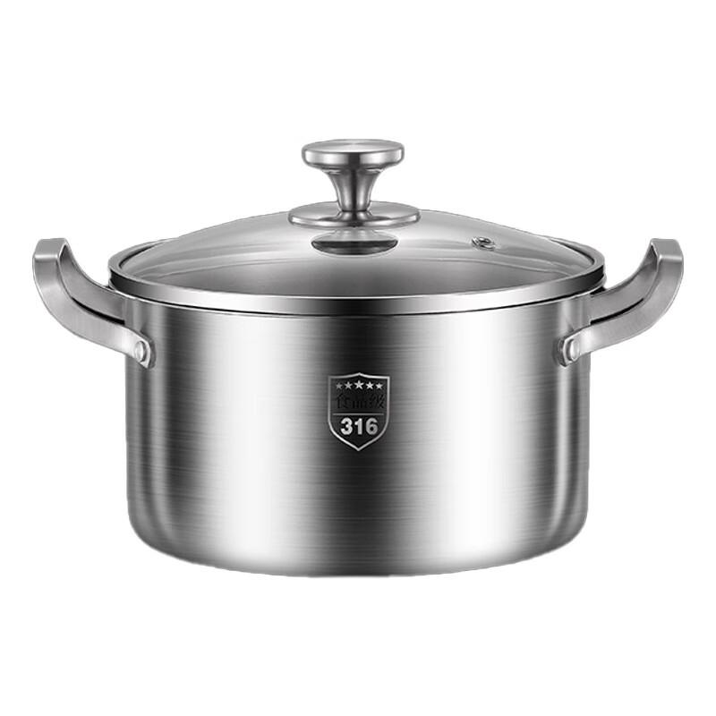 Lilang 316L Stainless Steel Induction Soup Pot