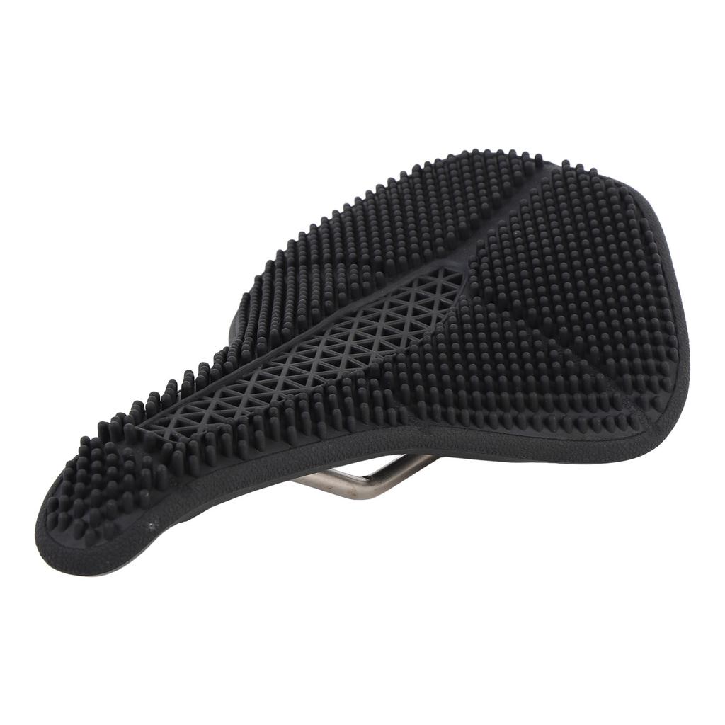 Cycling Seat Cushion Comfortable Breathable Water Resistant Adjustable Angle Rubber Cycling Saddle