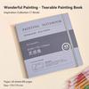 Hardcover Sketchbook Handbook Classic Mini Drawing Book Tearable Drawing Notebook  Student