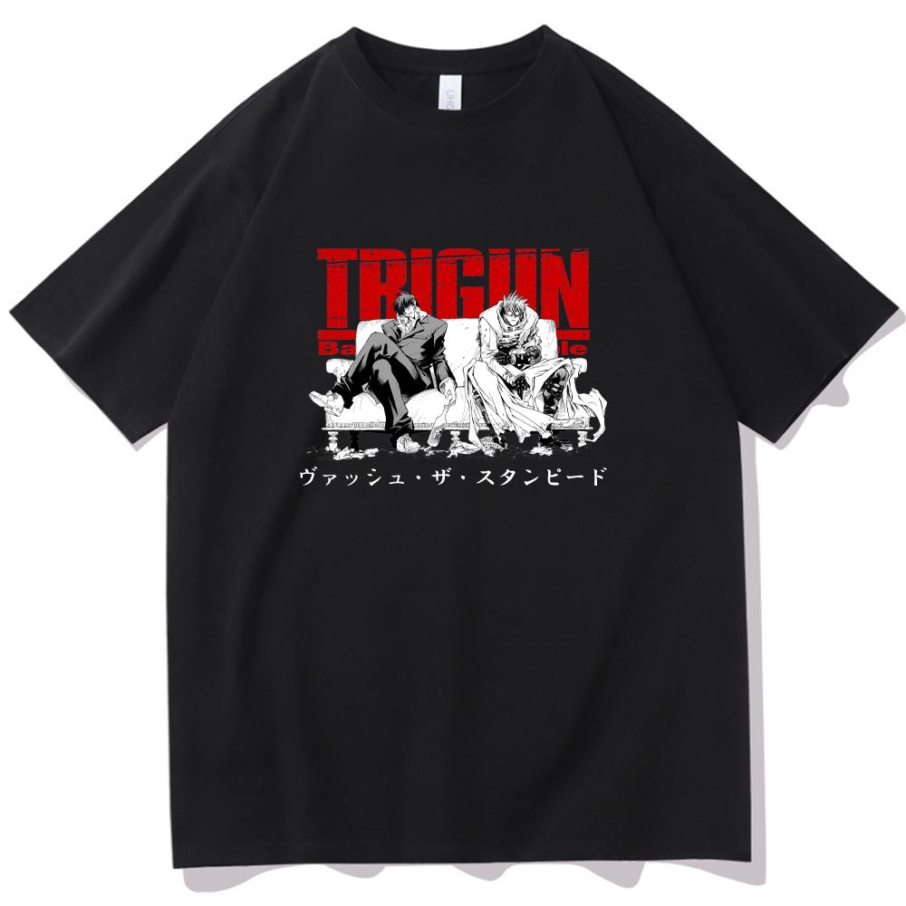 Trigun Vash the Stampede Anime Manga T-shirt S