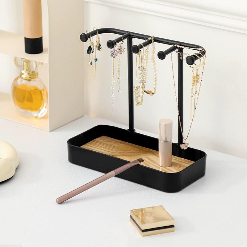Stylish Jewelry Organizer Display Stand Lightweight Desktop Holder for Necklaces Earrings Bracelets Birthday Gift for Women