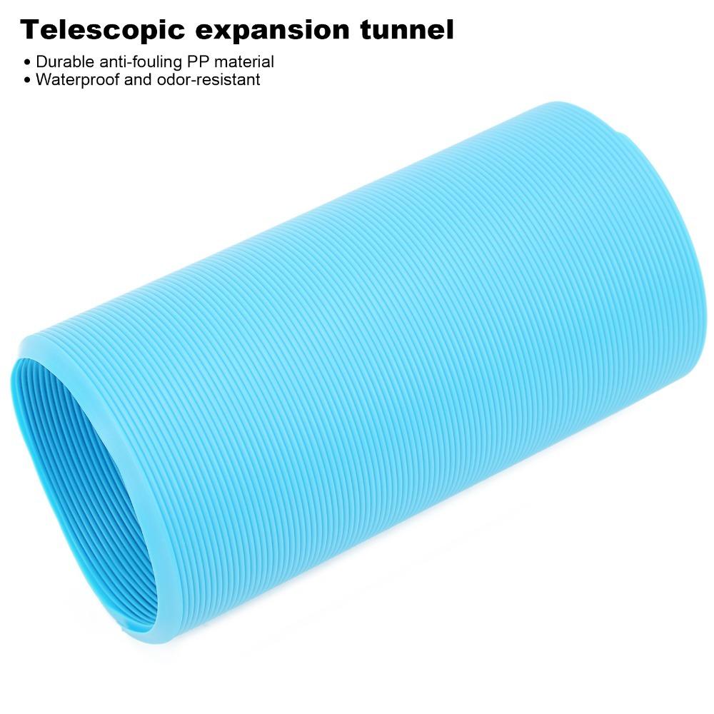 Durable Small Animal Play Tunnel Retractable Small Animal Foldable Play Tunnel Mink