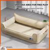 Orthopedic Dog Bed for Large Medium Small Dogs Waterproof Memory Foam Pet Sofa with Non-Slip Bottom Detachable Washable