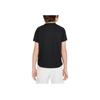 Nike Court Dri-FIT Victory Solid Logo Short Sleeve T-Shirt Kids Tops Black CV7565-010
