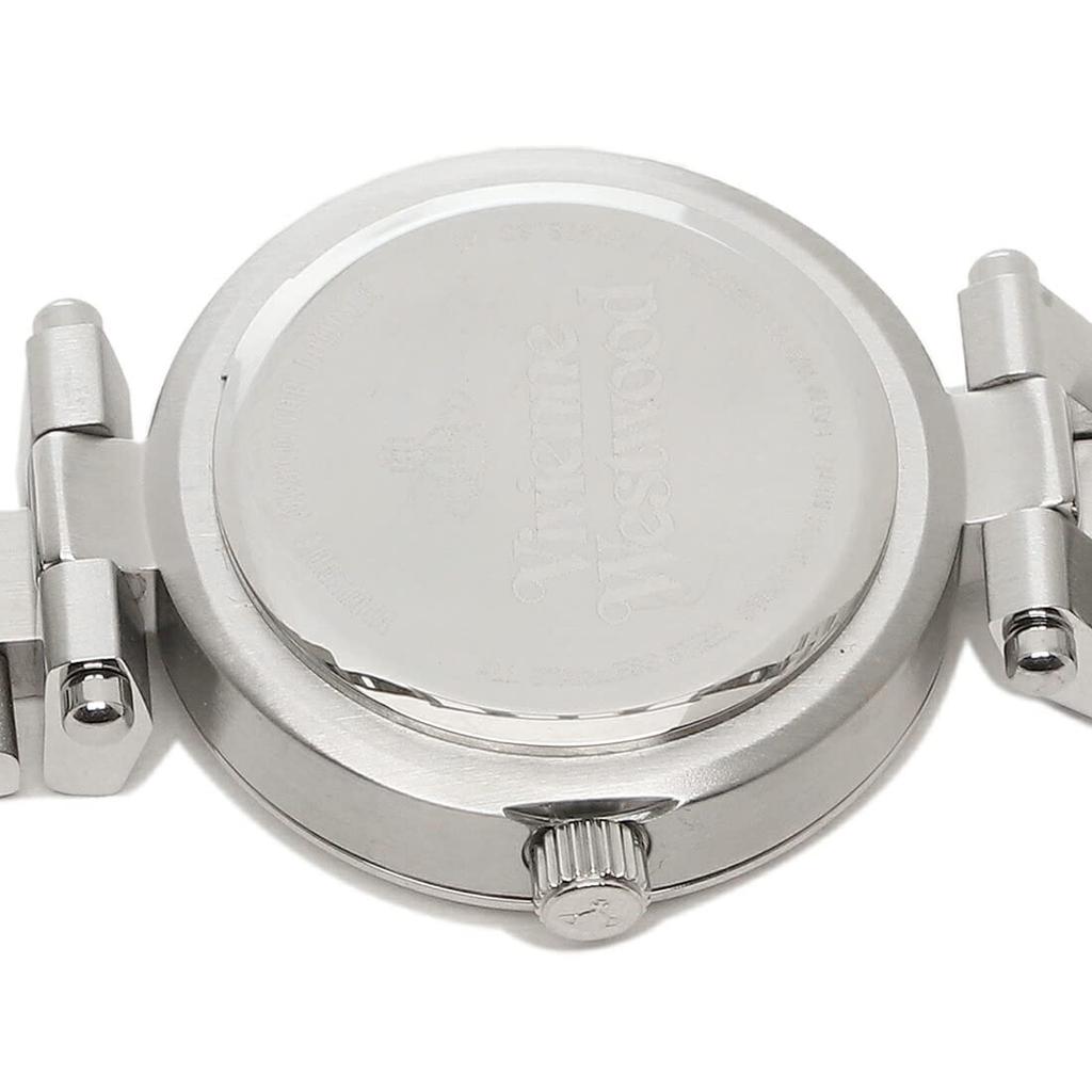 Vivienne Westwood Women's Westbourne Watch, 28mm, Quartz, White Gold, VV092SLSG, Stainless Steel [Parallel Import]