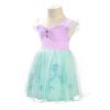 Dressy Daisy Toddler Tulle Skirt Mermaid Cosplay Ariel Princess Halloween Size Ages Girls' Costume, Costume, Dress, Costume, 110, 4-5