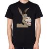 Cartoon Donkey Smiling T-Shirt Men Women Unisex Top