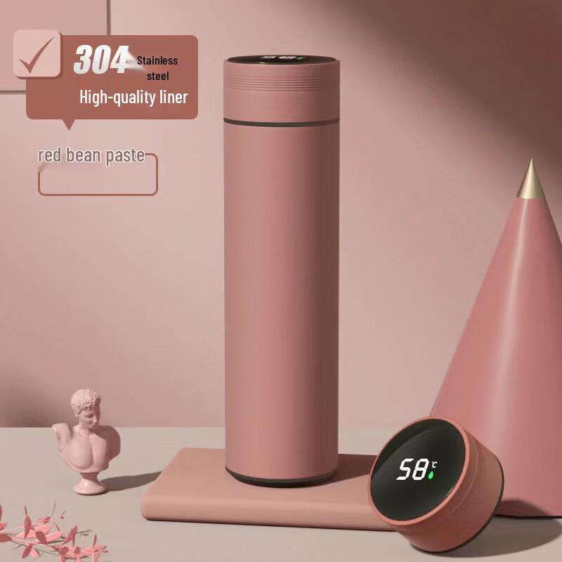 Kapordun Smart Temperature Display 304 Stainless Steel Insulated Tea Mug