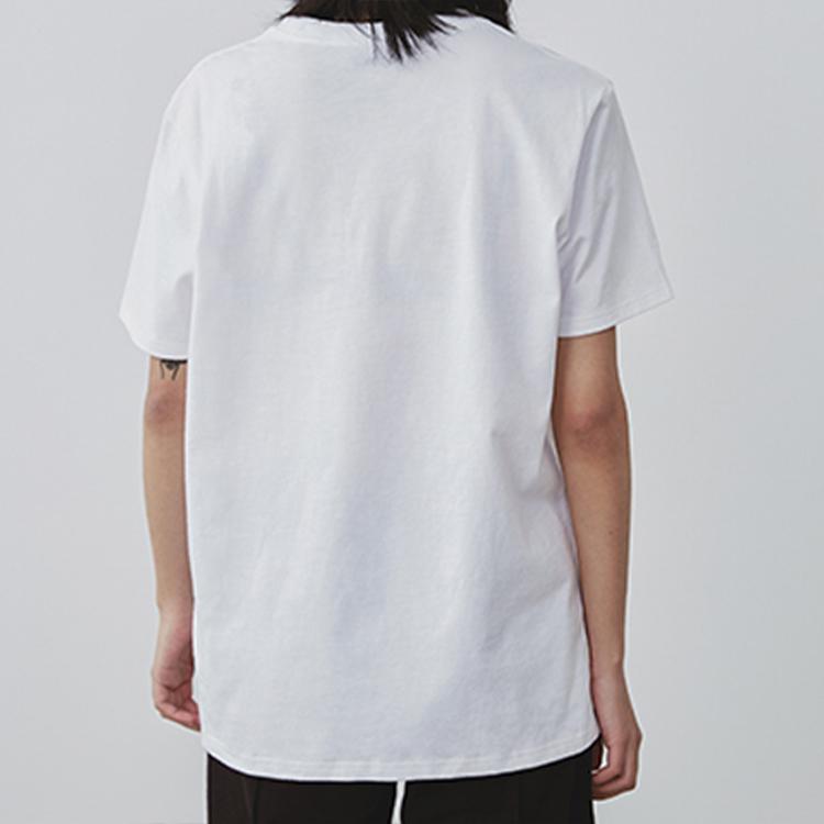 Vans OTW Artist Collaboration Print Short Sleeve T-Shirt Women Tops White VN0A4MNLWHT