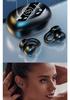 Universal Wireless Bluetooth Bone Conduction Earbuds - Clip-on, Non-In-Ear Design with Extended Battery Life for Sports