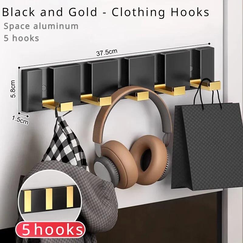 Platzsparende Haken aus Aluminium für den multifunktionalen, faltbaren Einsatz im Haushalt