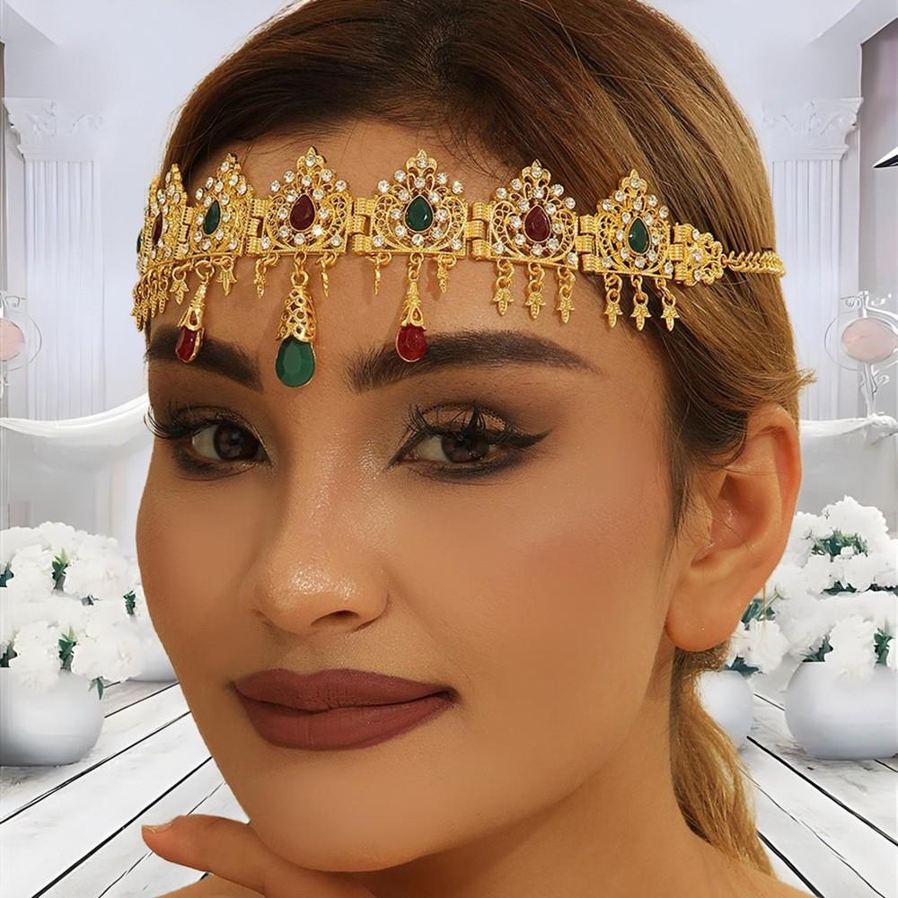 

Hair Bridal Ornament With Alloy And Simulation Crystal For Wedding And Party разноцветный