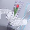 50PCS Package Supplies Flower Packaging Bag Transparent Bouquet Packing Material  Valentine's Day