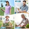 Portable Neck Fan, USB Rechargeable 360° Cooling Hands Free Bladeless, 4 Speeds 16H Battery, Wearable for Travel Office Outdoor
