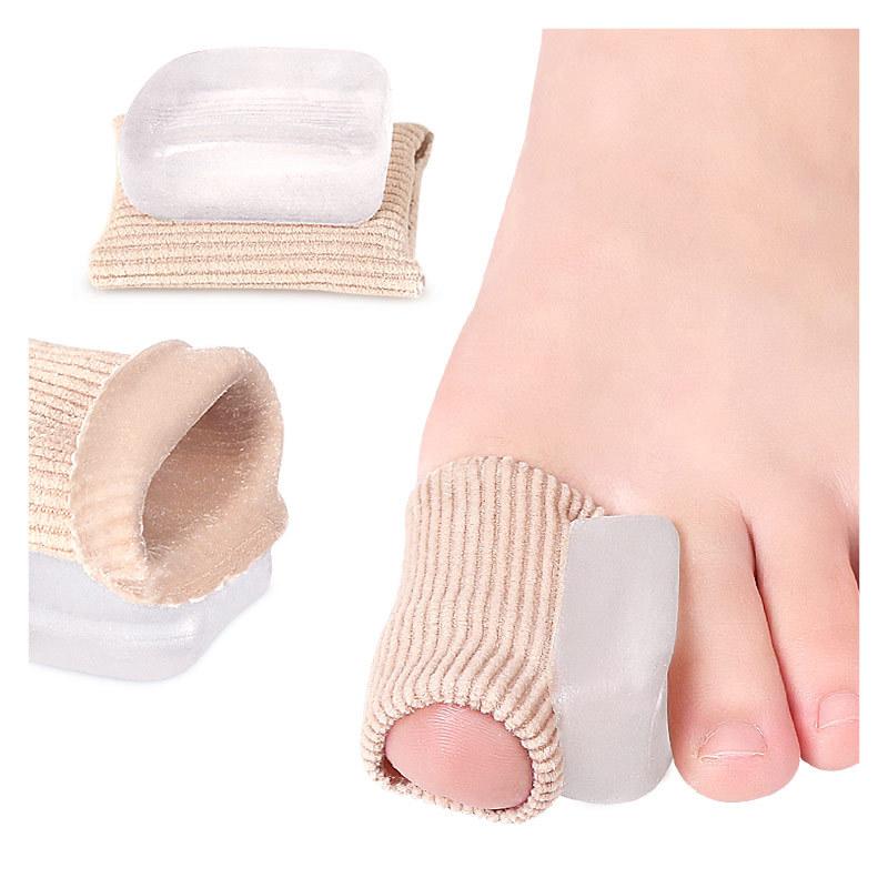 Séparateur d'Hallux Valgus Séparateur d'Orteils en Fibre Séparation en Gel Grand Pied Orthopédique Protège-Orteils Protège Gros Orteil
