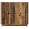 Vintage Style Sideboard Made of Reclaimed Wood 89 x 34.5 x 80 cm Particleboard