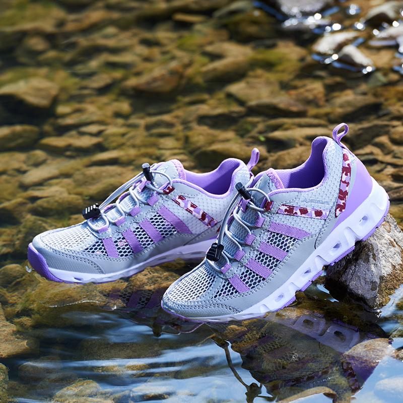 Unisex-Schuhe, leichte, hohle Outdoor-Freizeitsportschuhe aus schnell trocknenden Mesh-Aquaschuhen