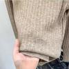 Khaki Slash Neck Pullover Schlank Hotsweet frauen Stricken Pullover Dünne Bodenbildung Shirt Solide Büro Dame Neue Mode Frühling Herbst