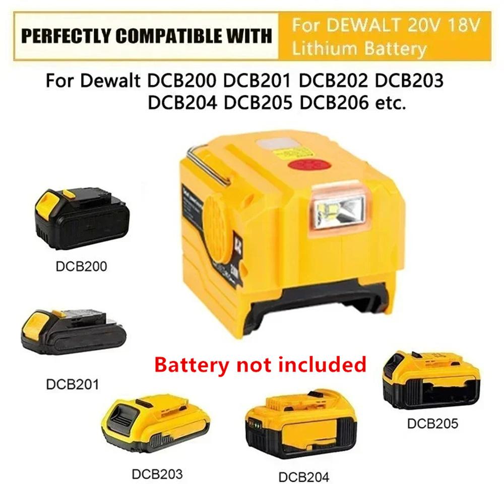 Inverter 220V-230V for Dewalt 18-20V Battery