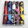 Exclusivas Pegatinas Envolventes de Grafiti Camuflaje Blanco y Negro para Coche y Motocicleta para Personalización Personalizada